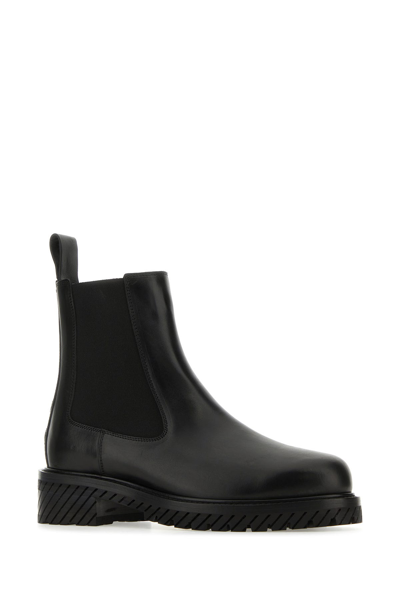 Off-white Off White Combat Ankle Boots