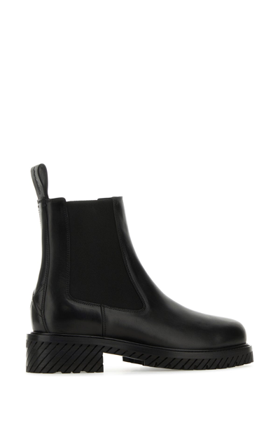 Off-white Off White Combat Ankle Boots