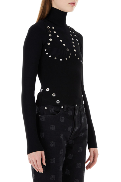 Off-white Off White Mockneck With Studs