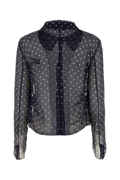 Shop Miu Miu Camicia-40 Nd  Female