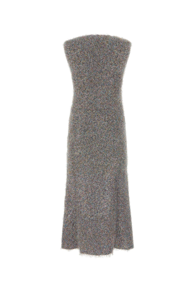 Jil Sander Mohair And Lurex Midi Dress