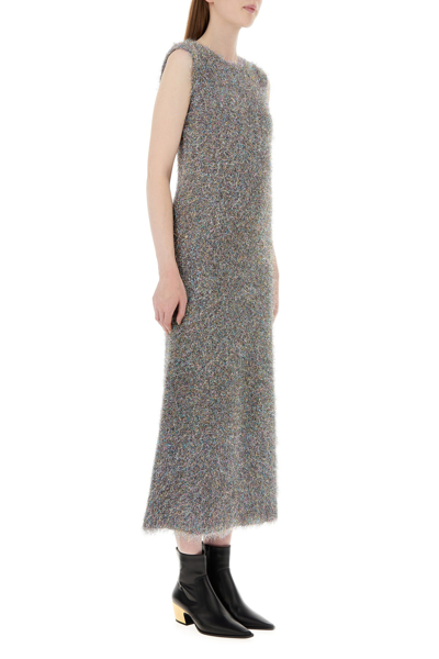 Jil Sander Mohair And Lurex Midi Dress