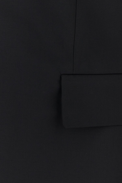 Nensi Dojaka Giacca In Lana Stretch Nera  Donna