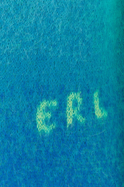 Erl Gender Inclusive Gradient Rainbow Mohair & Wool Blend Sweater