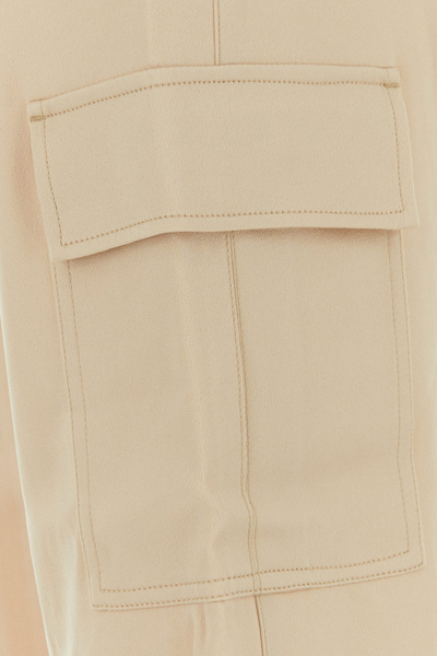 Michael Michael Kors Skin Pink Triacetate Blend Wide-leg Pant