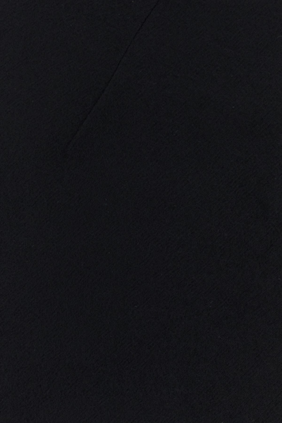 Ann Demeulemeester Felted Skirt With Velvet Texture And Asymmetric Hem