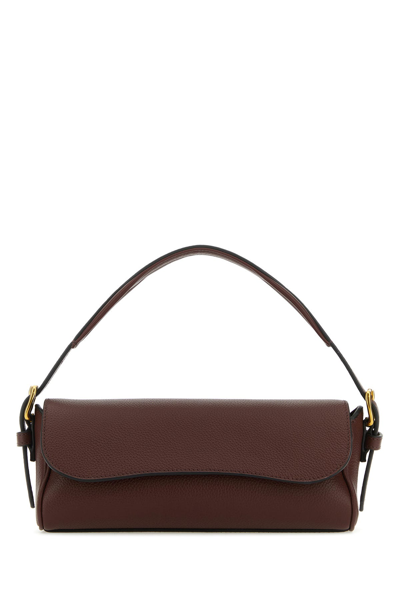J & M Davidson Borsa A Mano Bonny Baguette In Pelle Mattone Donna