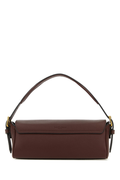 J & M Davidson Borsa A Mano Bonny Baguette In Pelle Mattone Donna