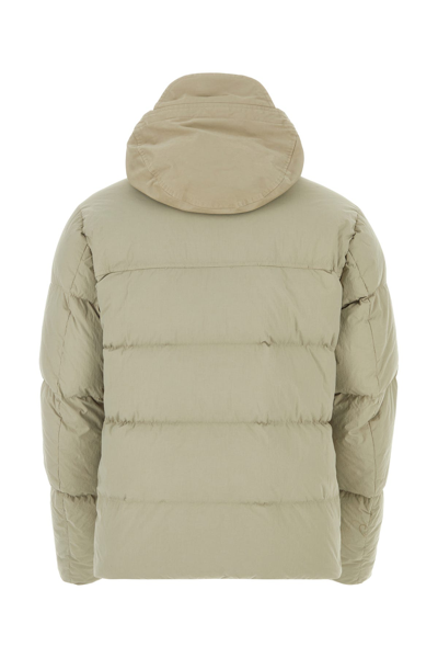 Ten C Nylon Quilted Hooded Jacket With Multiple Pockets