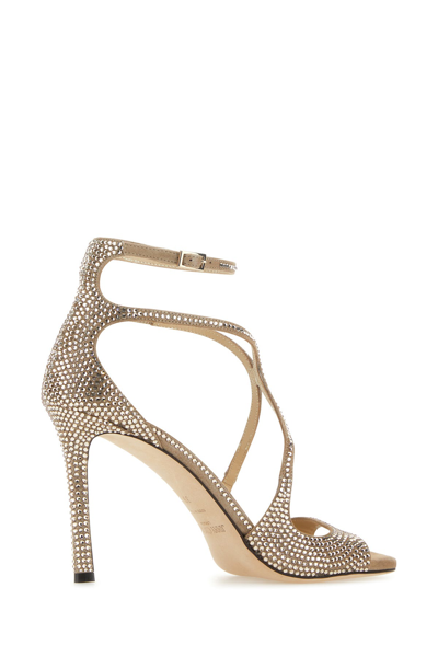 Jimmy Choo Azia 95mm Crystal-embellished Sandals