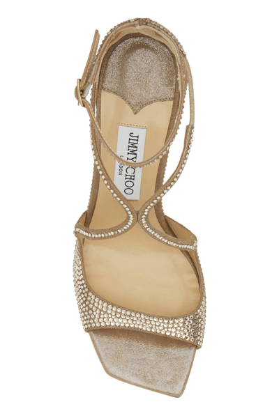 Jimmy Choo Azia 95mm Crystal-embellished Sandals