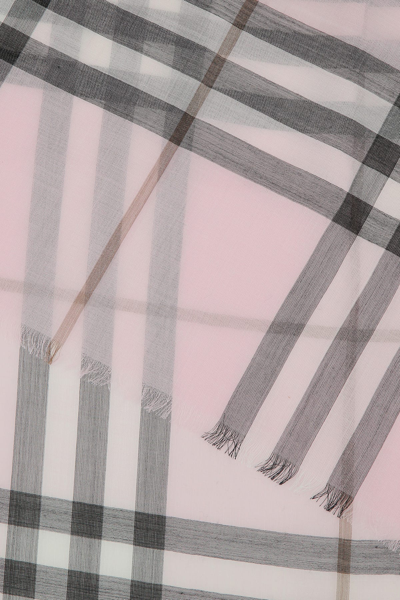 Burberry House Check Wool-silk Blend Scarf