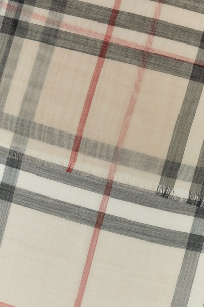 Burberry Embroidered Wool Blend Foulard