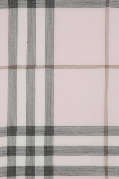 Burberry House Check Wool-silk Blend Scarf