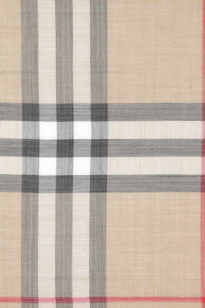 Burberry Embroidered Wool Blend Foulard