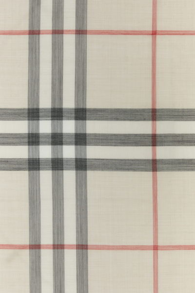 Burberry Embroidered Wool Blend Foulard