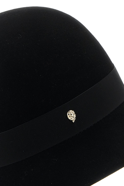 Helen Kaminski Cappello Da Pescatore Etta Conscious In Feltro Nero Donna