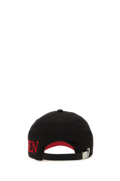 Alexander Mcqueen Logo Embroidered Baseball Cap