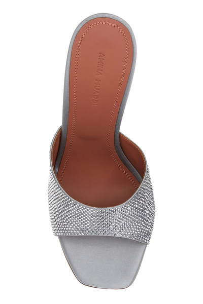 Amina Muaddi Sandals With Embellished Heels