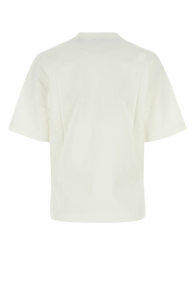 Burberry Crew Neck Floral Motif Short Sleeves T-shirt