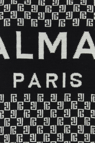 Shop Balmain Mini Monogram  Sweater-m Nd  Male