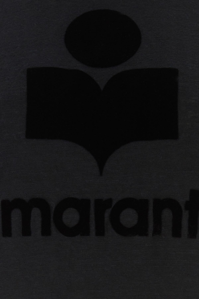 Isabel Marant Étoile Isabel Marant Etoile Black Linen Zewel T-shirt
