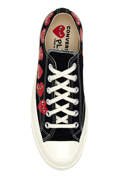 Comme Des Garçons Play Comme Des Garcons Play Unisex Black Sneaker P1 K126 In Black