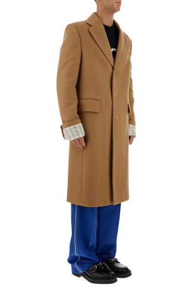 Gucci Camel Wool Coat
