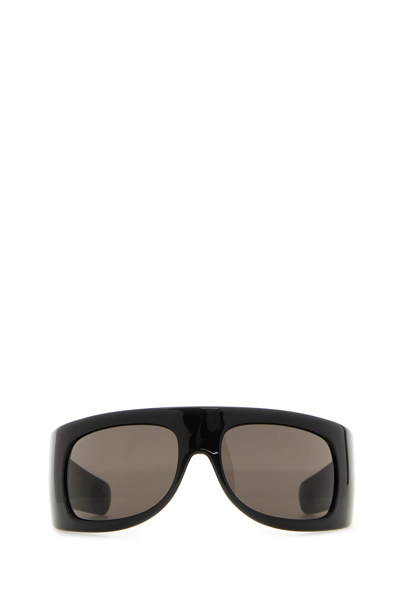 Gucci Occhiali Da Sole In Acetato Nero Donna