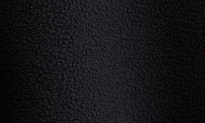 Shop Alexander Wang Apple Patch Oversize Wool Blend Fleece Hoodie In Black