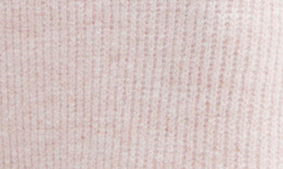 Shop Mango Side Slit Knit Midi Skirt In Pastel Pink