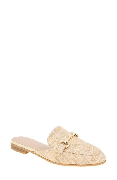 Shop Bcbgeneration Zorie Bit Mule In Natural Raffia