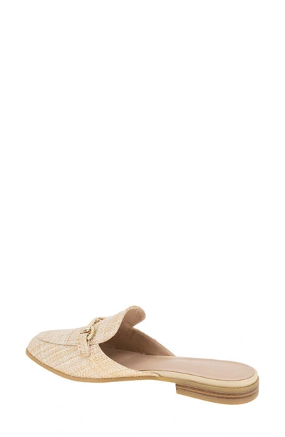 Shop Bcbgeneration Zorie Bit Mule In Natural Raffia