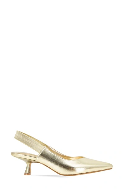 Bcbgeneration Kayla Slingback Pointed Toe Pump In Platino