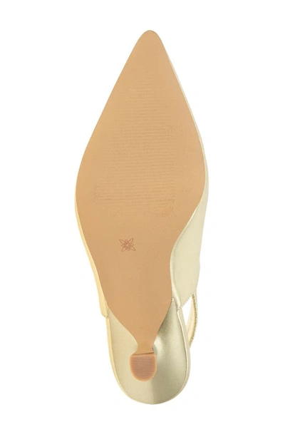 Bcbgeneration Kayla Slingback Pointed Toe Pump In Platino