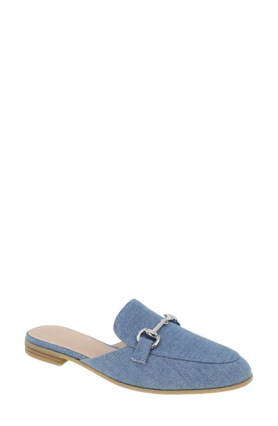 Shop Bcbgeneration Zorie Bit Mule In Denim