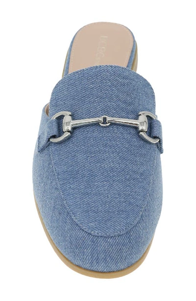 Shop Bcbgeneration Zorie Bit Mule In Denim