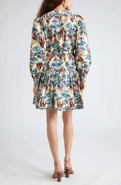 Shop Ulla Johnson Karina Wildflower Print Long Sleeve Cotton Dress