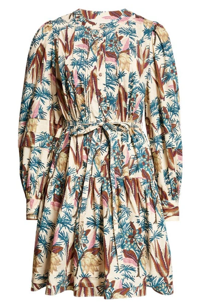 Shop Ulla Johnson Karina Wildflower Print Long Sleeve Cotton Dress
