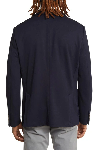 Shop Original Penguin Slim Fit Coolmax® Piqué Sport Coat In Dark Sapphire
