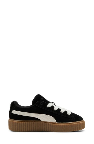 Shop Puma X Fenty Creeper Sneaker In  Black-warm White-gum