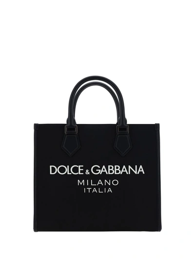 Shop Dolce & Gabbana Handbags In Nero/nero