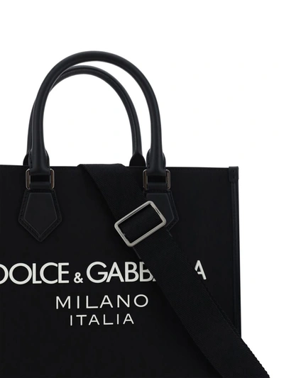 Shop Dolce & Gabbana Handbags In Nero/nero