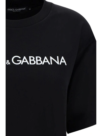 Shop Dolce & Gabbana T-shirts In Nero