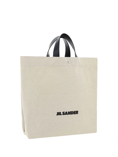 Shop Jil Sander Handbags In Natural
