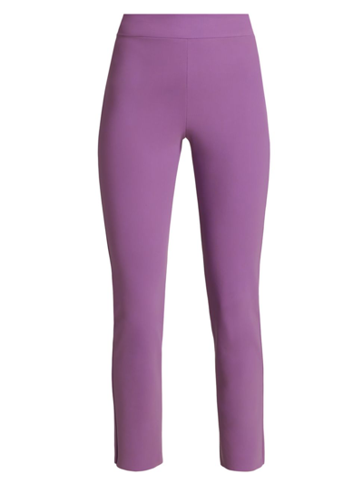 Shop Chiara Boni La Petite Robe Women's Rosita Jersey Crop Pants In Violet