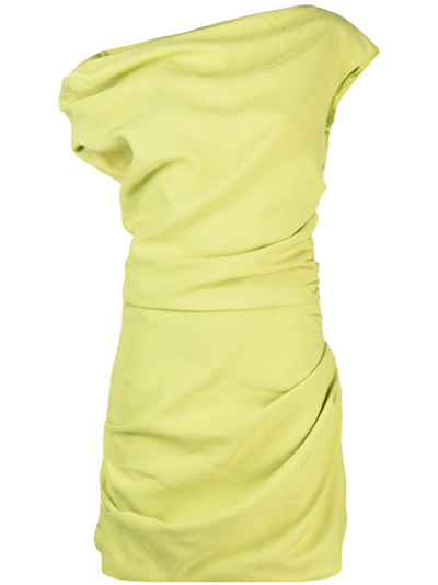 Shop Paris Georgia Remmy Mini Dress - Women's - Triacetate/polyester/rayon/viscose In Green