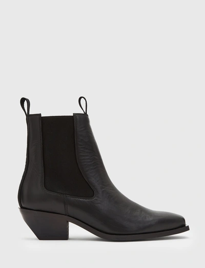 Shop Allsaints Vally Boot In Black