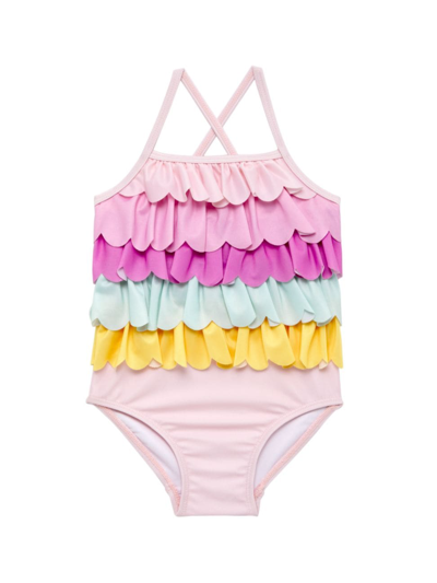 Shop Tutu Du Monde Baby Girl's, Little Girl's & Girl's Copacabana Vivid Swimsuit In Heavenly Pink