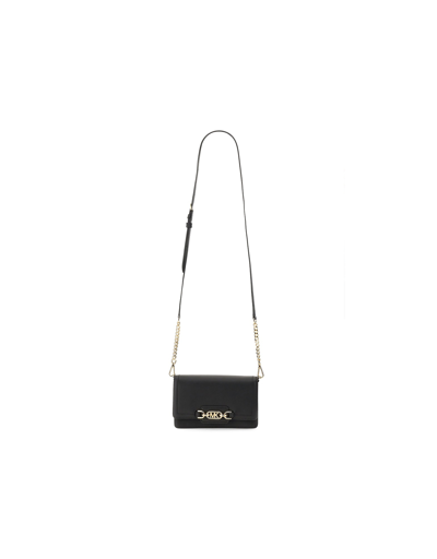 Shop Michael Kors Designer Handbags Shoulder Bag "heather" In Noir